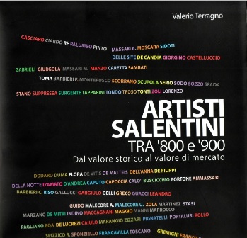 copertina 'artisti salentini tra '800 e '900'