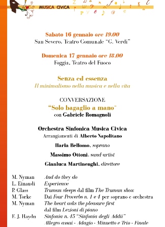 programma musica civica