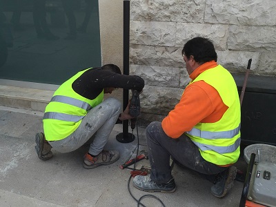 installazione prima palina informativa turistica