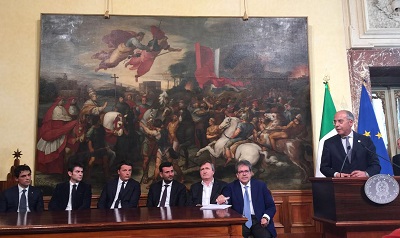 decaro - renzi banda larga
