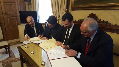 firma convenzione case dell'acqua