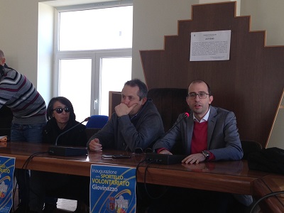 presentazione sportello per il volontariato giovinazzo