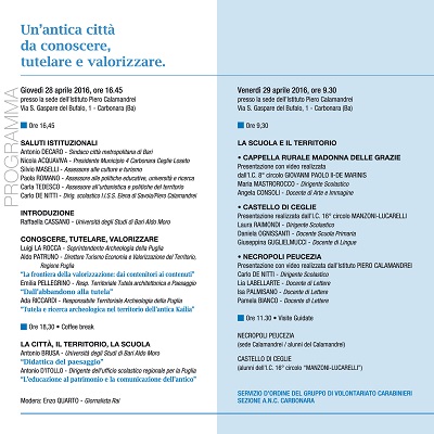 Programma Ceglie