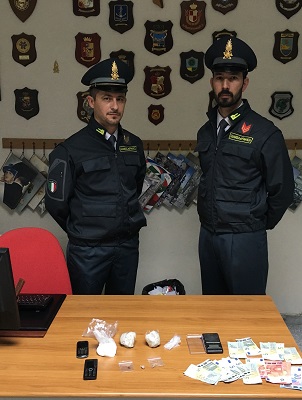 Altamura (BA) arresto per detenzione droga