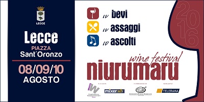 banner wine festival lecce