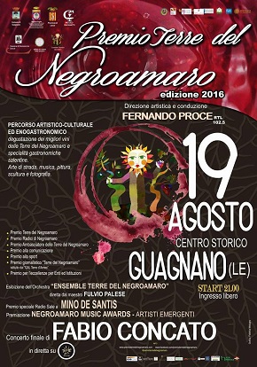 locandina premio terre del negramaro