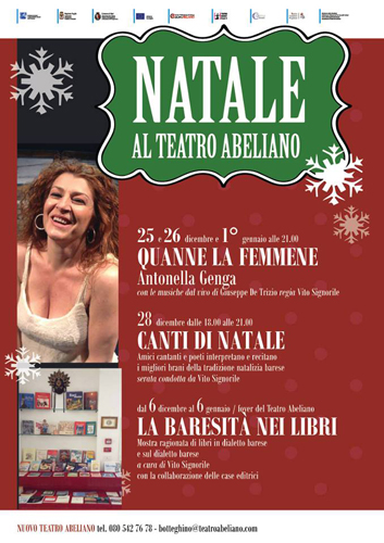 Canti di Natale all'Abeliano_locandina