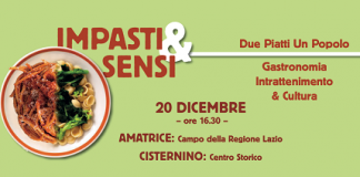 Impasti & Sensi, Cisternino-Amatrice