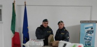 Monopoli sequestro marijuana