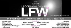 lecce fashion weekend