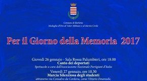 locandina giornata della memoria barletta