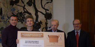 premiazione comune lecce raccolta differenziata