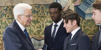 studenti galilei costa con mattarella