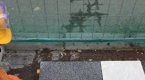 campioni pavimentazione nuova via sparano