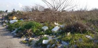 discarica Via Vecchia Cavallino Lecce