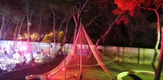 connection's scape installazione by archistart, ostello del sole