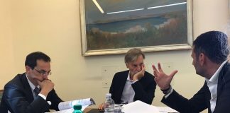 incontro decaro con delrio e presidente anas