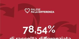 locandina dato porta a porta palese a tre settimane dall'avvio del servizio