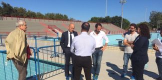 inaugurato il cantiere per la manutenzione straordinaria dello stadio del nuoto