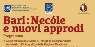 locandina 'bari nicole e i nuovi approdi'