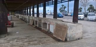 attuali banconi molo san nicola