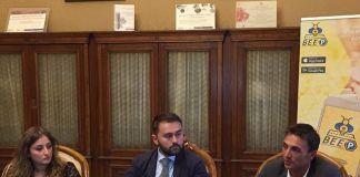 conferenza stampa bee-p
