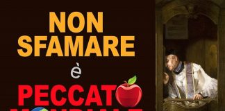 poster 'non sfamare'