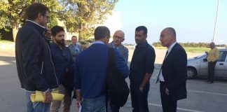 sopralluogo decaro sul lungomare di torre a mare