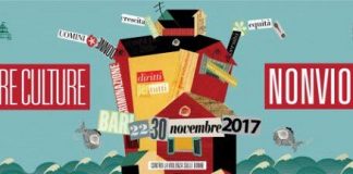 Generare culture nonviolente 2017 Bari