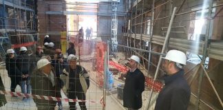 polo del contemporaneo - sopralluogo nei cantieri del margherita e dell'ex mercato del pesce
