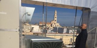 sopralluogo assessore Galasso impianto efficientamento energetico palazzo dell'economia