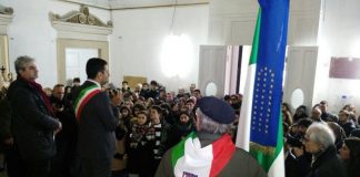 sindaco all'apertura dei lavori di nata dalla resistenza