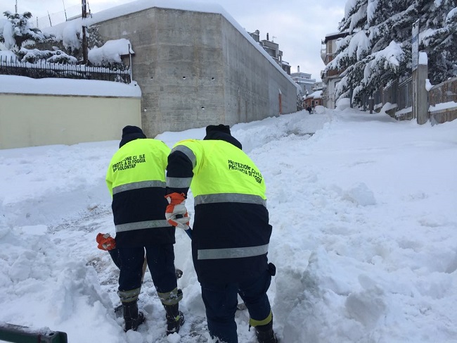emergenza neve protezione civile provincia di foggia