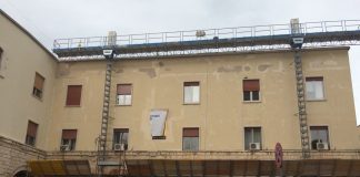 lavori di rifacimento dei prospetti in piazza chiurlia