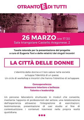 locandina 'la città delle donne'