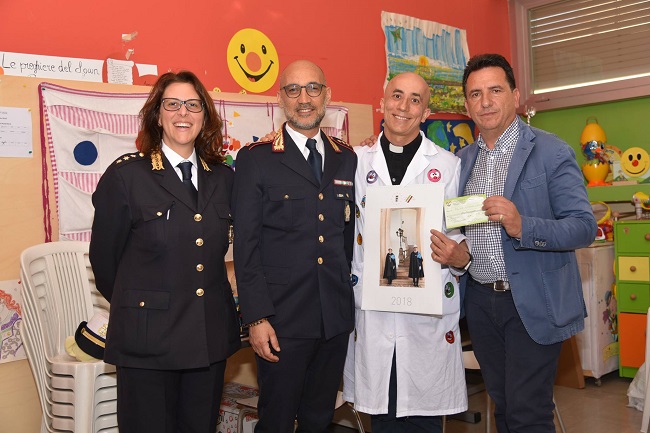 donazione ospedale polizia locale