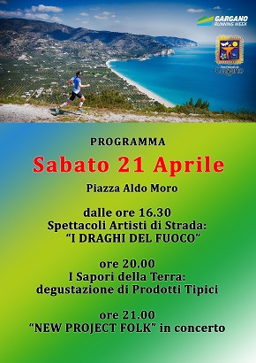 locandina gargano running