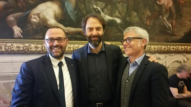 massimiliano apollonio, neri marcorè e marcello apollonio