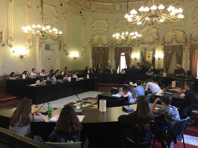 incontro giunta ragazzi consiglio comunale