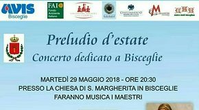 locandina concerto preludio d'estate chiesa santa margherita