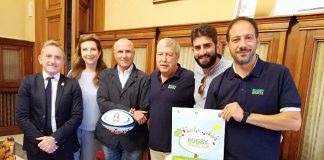 presentazione rugby nei parchi