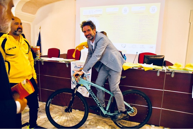 sindaco in bici