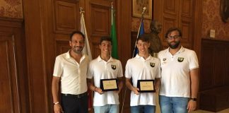 conferenza premiazione nuotatori sport project