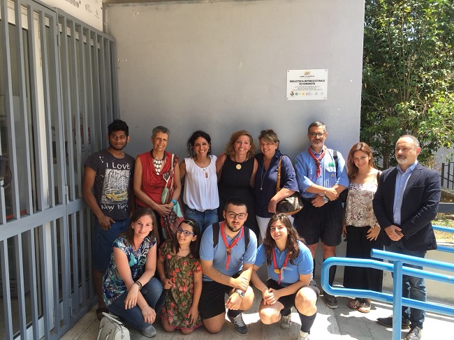 inaugurazione prima biblioteca interculturale di comunità alla casa delle culture