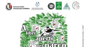 locandina 'a libri aperti nel parco'