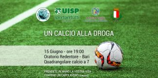 locandina 'un calcio alla droga'