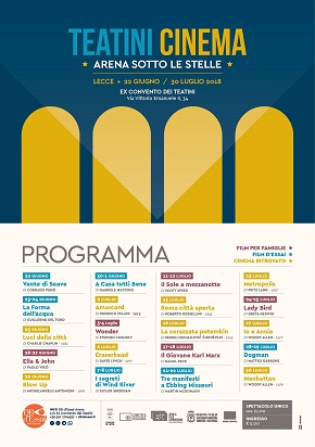 programma cinema teatini