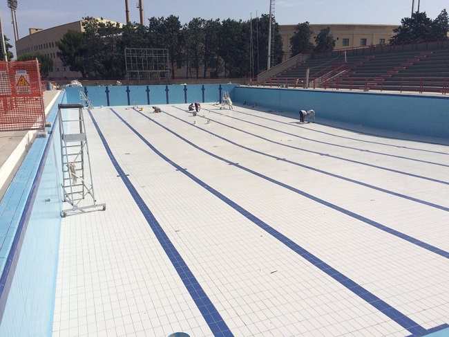 terminati i lavori di riqualificazione vasca esterna piscine comunali