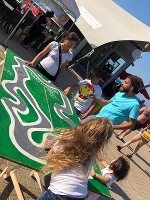 bari social summer - inaugurazione villaggio del mare a pane e pomodoro