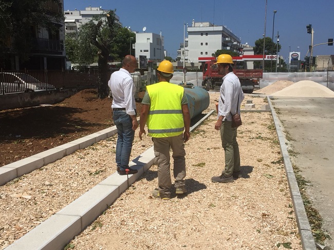 cantiere lavori via amendola